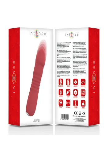 INTENSE - JUNI UP & DOWN Vibrator 10 Vibrations Red | Unique Pleasure Experience