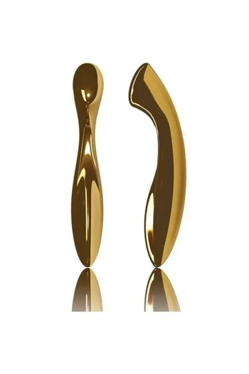 Stimolatore Punto G Elegante in Acciaio Inossidabile - Design Esclusivo