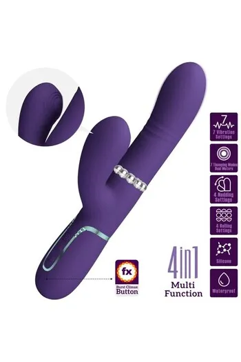 Multifunction Rabbit Vibrator - Authentic Penetration Experience | Pretty Love