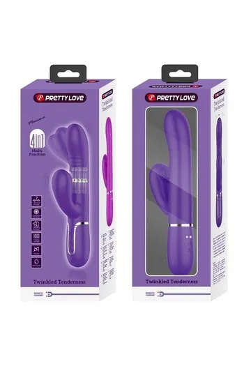 Multifunction Rabbit Vibrator - Authentic Penetration Experience | Pretty Love