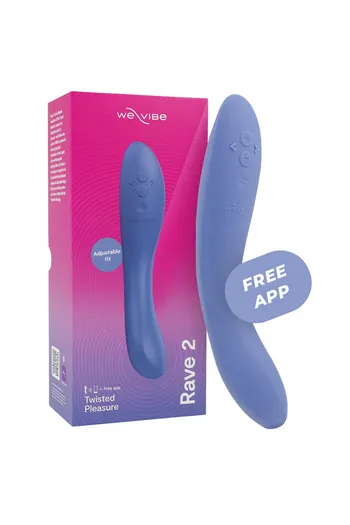 We-Vibe Rave 2: Vibrazione Duale per il Punto G e Clitoride | Massimo Piacere