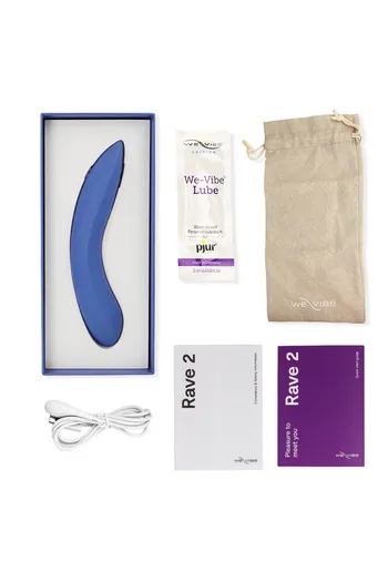 We-Vibe Rave 2: Vibrazione Duale per il Punto G e Clitoride | Massimo Piacere