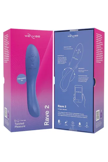 We-Vibe Rave 2: Vibrazione Duale per il Punto G e Clitoride | Massimo Piacere