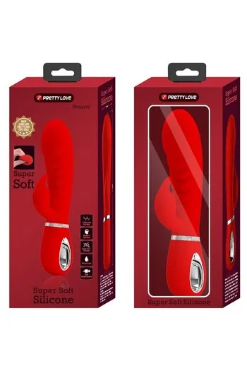 Vibratore Pretty Love Soft Rabbit: Massaggio G-Spot e Stimolazione Clitoridea