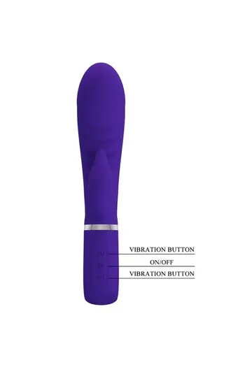 Vibratore Pretty Love Soft Rabbit: Massaggio G-Spot e Stimolazione Clitoridea