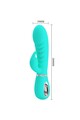 Vibratore Pretty Love Soft Rabbit - Massaggio G-Spot e Clitoride
