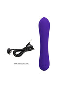 Vibratore Prescott in Silicone Morbido - 12 Funzioni di Vibrazione | Pretty Love