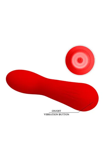 Premium Super Soft Silicone G-Spot Vibrator - Pretty Love