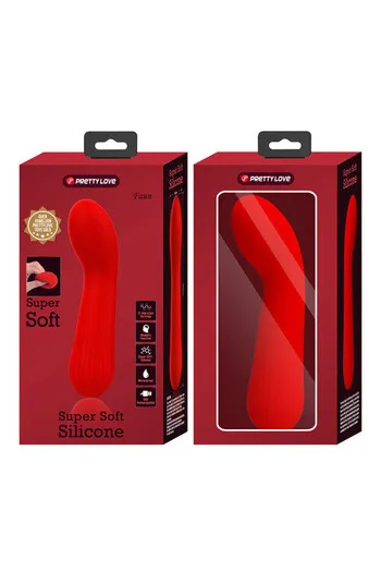 Premium Super Soft Silicone G-Spot Vibrator - Pretty Love