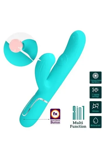 Multifunction Rabbit Vibrator - 7 Stimulation Modes | Pretty Love