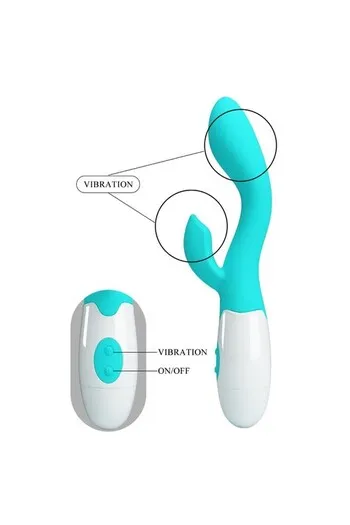 Dual G-Spot & Clitoral Stimulator - 30 Vibration Functions | Pretty Love