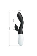 Stimolatore Duale Punto G e Clitoride | 30 Funzioni Vibrazione | Pretty Love
