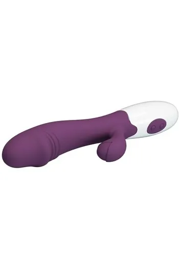 Dual G-Spot and Clitoral Stimulator - 30 Vibration Functions | Pretty Love