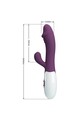 Dual G-Spot and Clitoral Stimulator - 30 Vibration Functions | Pretty Love
