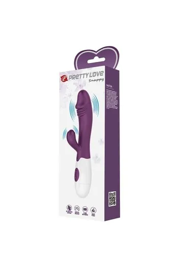 Dual G-Spot and Clitoral Stimulator - 30 Vibration Functions | Pretty Love