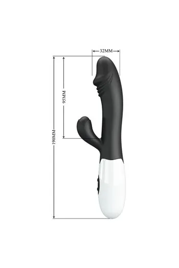 Dual G-Spot & Clitoral Stimulator | 30 Vibration Functions | Pretty Love