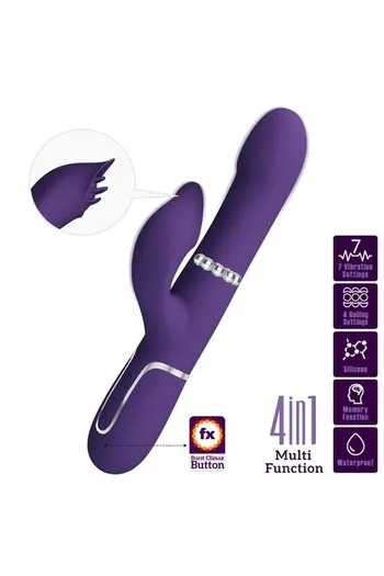 Vibrador Conejo Pretty Love - Massaggio Intimo e Climax Potente