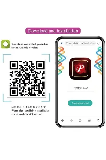 Pretty Love Vibro Elettrico con App: 12 Vibrazioni + 5 Scariche | Giocattolo Sessuale