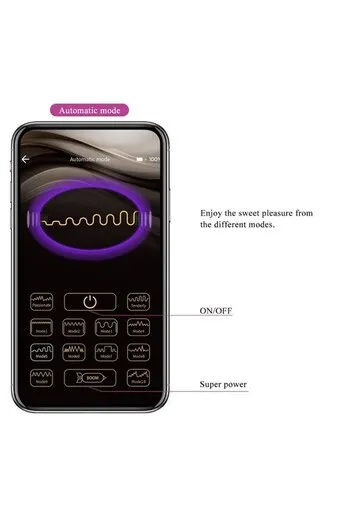 Pretty Love Electric Vibrator with App Control: 12 Vibrations + 5 Shocks | Sex Toy