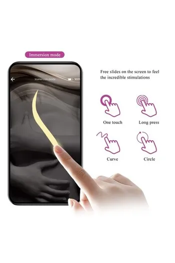 Pretty Love Vibro Elettrico con App: 12 Vibrazioni + 5 Scariche | Giocattolo Sessuale