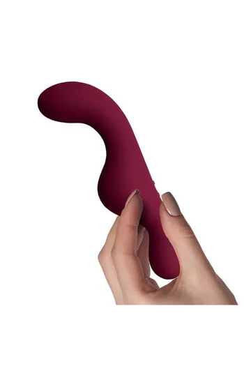 2-in-1 Vibrator with Remote Control | Ruby Glow Pink Rocks-Off | Hands-Free Experience