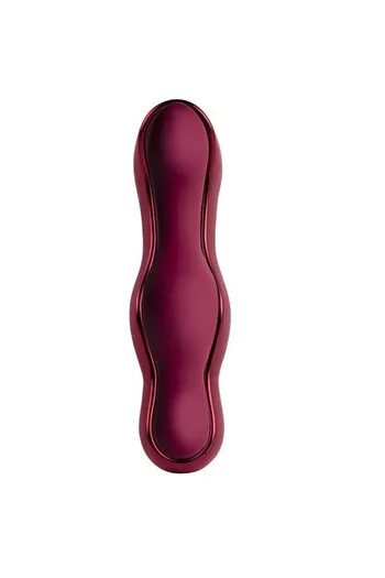 2-in-1 Vibrator with Remote Control | Ruby Glow Pink Rocks-Off | Hands-Free Experience