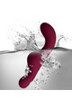 2-in-1 Vibrator with Remote Control | Ruby Glow Pink Rocks-Off | Hands-Free Experience