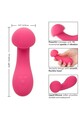 Pixies Liquid Silicone Vibrator - 10 Speeds, Dual-Sided Design & Flexible Head