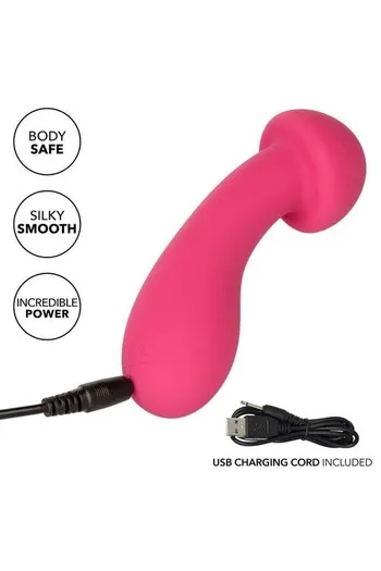 Pixies Liquid Silicone Vibrator - 10 Speeds, Dual-Sided Design & Flexible Head