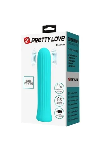 Pretty Love Rechargeable Vibrator - 12 Vibration Speeds in Silicone
