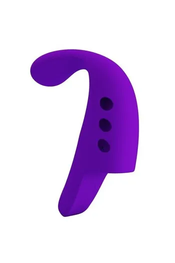 Rechargeable finger vibrator with 10 modes