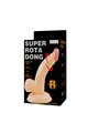 Super Rota Dong: Realistic Rotating Dildo with Strong Suction Cup | Unisex Sex Toy
