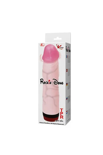 Rocking Dong III: Realistic Dildo with Multi-Speed Vibration | Extra Large Sex Toy
