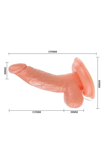 Super Rota Dong: Dildo Realistico con Ventosa Forte | Sensazioni Autentiche