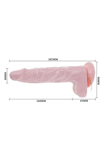 Super Rota Dong: Realistic Rotating Dildo with Strong Suction Cup | Intense Pleasure