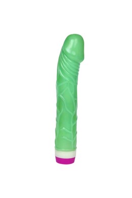 Realistic Green Vibrating Dildo - Multi-Speed Control