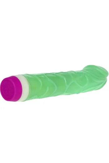 Realistic Green Vibrating Dildo - Multi-Speed Control
