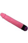 Dildo Vibrante Realistico Super Morbido con Venature