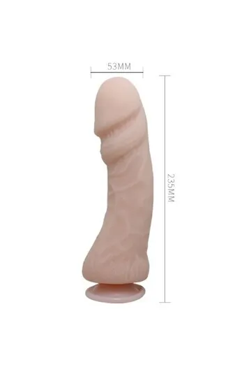 Realistic Dildo with Vibration and Strong Suction Cup | Hands-Free Experiences