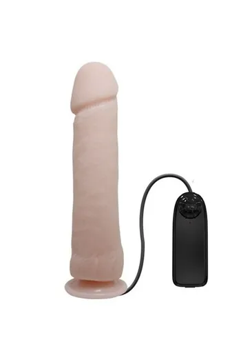 Dildo Realistico con Vibrazione e Ventosa Forte | Esperienze Senza Mani