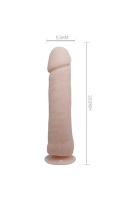Dildo Realistico con Vibrazione e Ventosa Forte | Esperienze Senza Mani