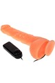 Realistic Vibrating Dildo with Suction Cup - 100% Real Sensation
