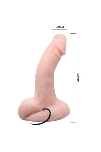 Dildo Realistico TPR con Ventosa Forte - Penetrazione Perfetta
