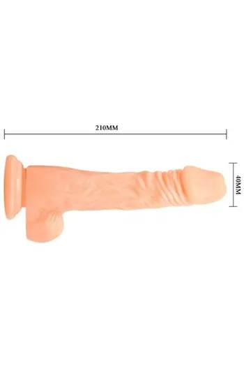 Realistic Vibrator with Suction Cup - Intense Sensations and Total Safety