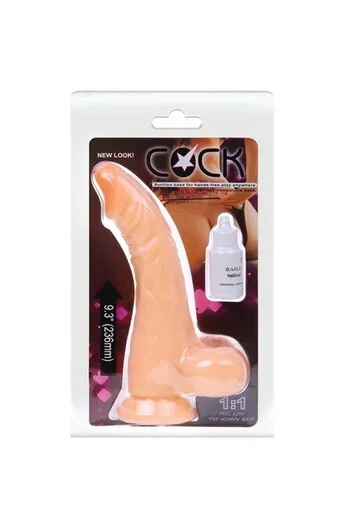 Realistic Vibrator with Suction Cup - Intense Sensations and Total Safety