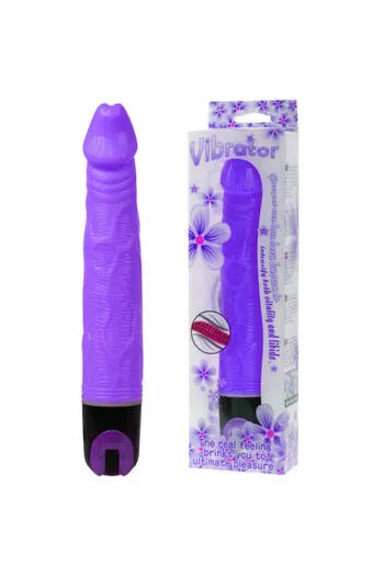Veined Dildo with Multi-Speed Vibrations
