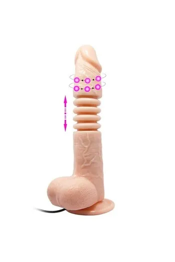 Dildo Realistico con Vibrazione e Rotazione | Massimo Piacere