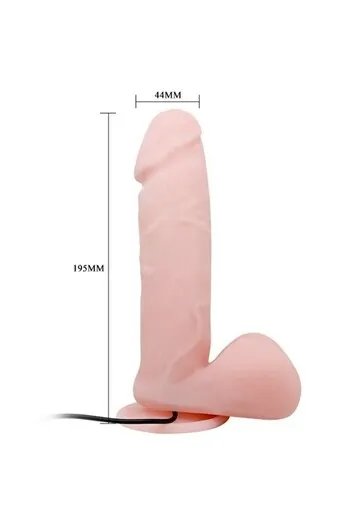 Realistic Dildo with Suction Cup & Remote Control - Advanced Sensual Experience