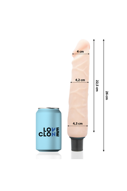 Love Clone Realistic Vibrator with Self Lubrication Technology - No Lubricant Needed