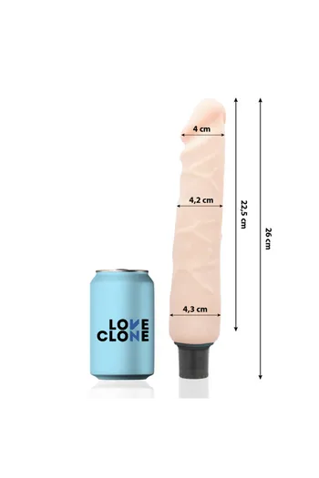 Love Clone Vibratore Realistico con Tecnologia Self Lubrication - Senza Lubrificante